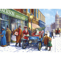 Gibsons - Family Christmas Shop Large Piece Puzzle 100pc