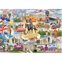 Gibsons - Happy and Glorious Large Piece Puzzle 40pc