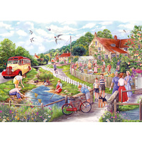 Gibsons - Summer By The Stream Large Piece Puzzle 250pc