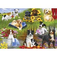 Gibsons - Playful Pups Puzzle 500pc