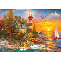 Gibsons - Lighthouse Island Puzzle 500pc