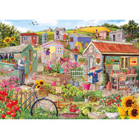 Gibsons - Life On The Allotment Large Piece Puzzle 500pc