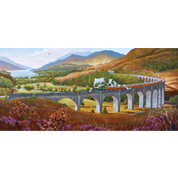 Gibsons - Glenfinnan Viaduct Panorama Puzzle 636pc