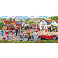 Gibsons - Railroad Crossing Panorama Puzzle 636pc