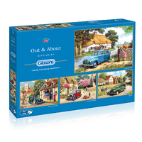 Gibsons - Out & About Puzzle 4 x 500pcs