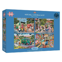 Gibsons - Mitchell's Mobile Puzzle 4 x 500pc