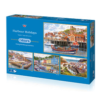 Gibsons - Harbour Holidays Puzzle 4 x 500pcs
