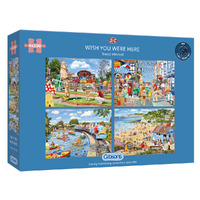 Gibsons - Wish You Were Here Puzzle 4 x 500pc