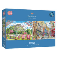 Gibsons - Edinburgh Puzzle 2 x 500pc