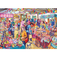 Gibsons - Village Tombola Puzzle 1000pc
