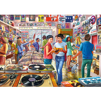 Gibsons - Retro Records Puzzle 1000pc