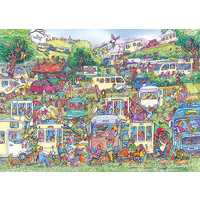 Gibsons - Caravan Chaos Puzzle 1000pc