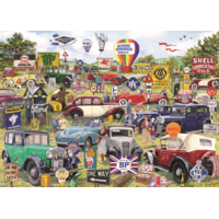 Gibsons - Motoring Memorabilia Puzzle 1000pc