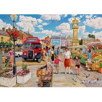 Gibsons - Clocktower Market Puzzle 1000pc