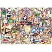 Gibsons - Gerty's Garden Retreat Puzzle 1000pc
