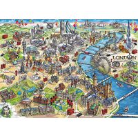 Gibsons - London Landmarks Puzzle 1000pc