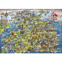 Gibsons - Beautiful Britain Puzzle 1000pc