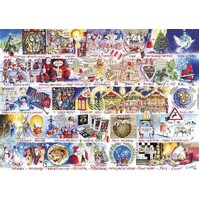 Gibsons - Christmas Alphabet Puzzle 1000pc
