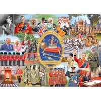 Gibsons - Coronation Of A King Puzzle 1000pc