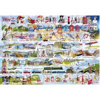 Gibsons - Cream Teas & Queuing Puzzle 2000pc