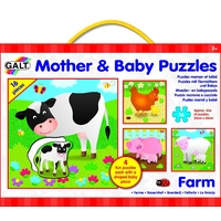 Galt - Mother and Baby Puzzles - Farm (set of 4)