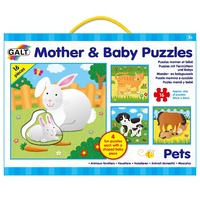 Galt - Mother and Baby Puzzles - Pets (set of 4)
