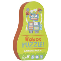 Glottogon - Robot Puzzle 25pc