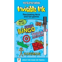 Yes and Know Invisible Ink Ages 11-111