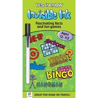 Yes and Know Invisible Ink Ages 12-112