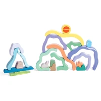 Hape - Nature Scene Stacking Blocks