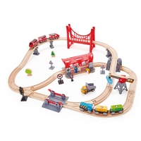 Hape - Busy City Rail Set