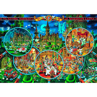 Heye - Ryba, Crime Scene Puzzle 2000pc