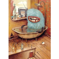 Heye - Zozoville, Bathtub Puzzle 1000pc