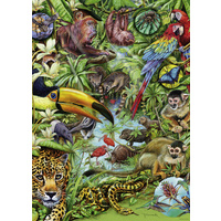 Heye - Flora & Fauna - Rainforest Puzzle 1000pc