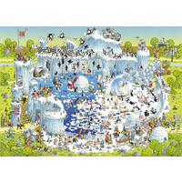 Heye - Funky Zoo - Polar Habitat Puzzle 1000pc