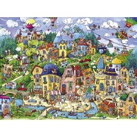 Heye - Berman, Happytown Puzzle 1500pc