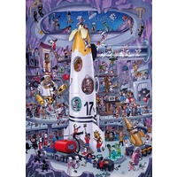 Heye - Oesterle, Rocket Launch Puzzle 1000pc