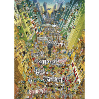 Heye - Degano, Protest Puzzle 2000pc