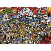 Heye - British Music History Puzzle 2000pc