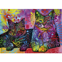 Heye - Jolly Pets, Devoted 2 Cats Puzzle 1000pc
