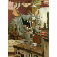 Heye - Zozoville, Laundry Day Puzzle 1000pc