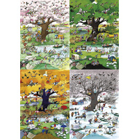 Heye - Blachon, Four Seasons Puzzle 2000pc