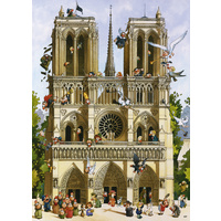 Heye - Loup, Vive Notre Dame! Puzzle 1000pc