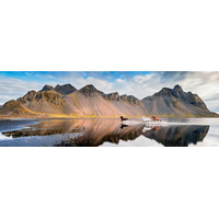 Heye - Iceland Horses Panorama Puzzle 1000pc