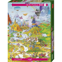 Heye - Mordillo, Idyll - By The Lake Puzzle 1000pc