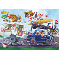Heye - Loup, Off on Holiday! Puzzle 500pc