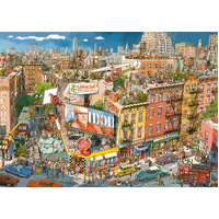 Heye - Gobel & Knorr, Superhero Movie Puzzle 2000pc