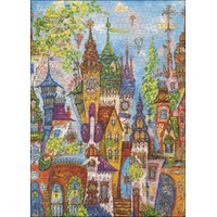 Heye - Charming Village, Red Arches Puzzle 1000pc