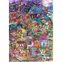 Heye - Happytown, Good Evening Puzzle 1000pc