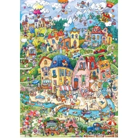 Heye - Happytown, Good Morning Puzzle 1000pc